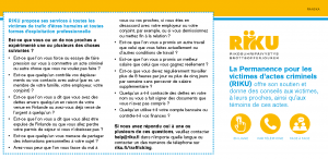 Esikatselukuva ranskankielisestä palveluesitteestä